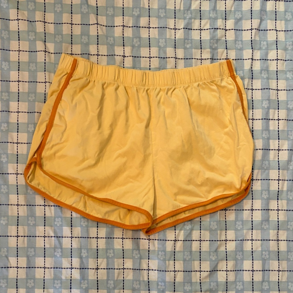 Ford Women's Athletic Yellow Shorts